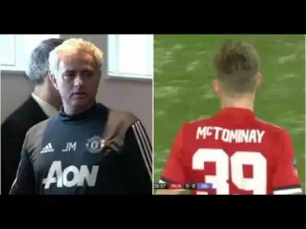 Video: What Jose Mourinho Said To Scott Mc Tominay In The Dressing Room After Brighton Win